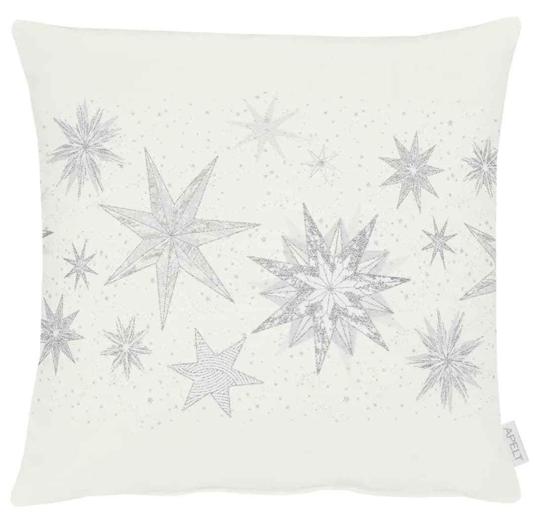 Dekokissen X-Mas Glam Typ C | Weiß