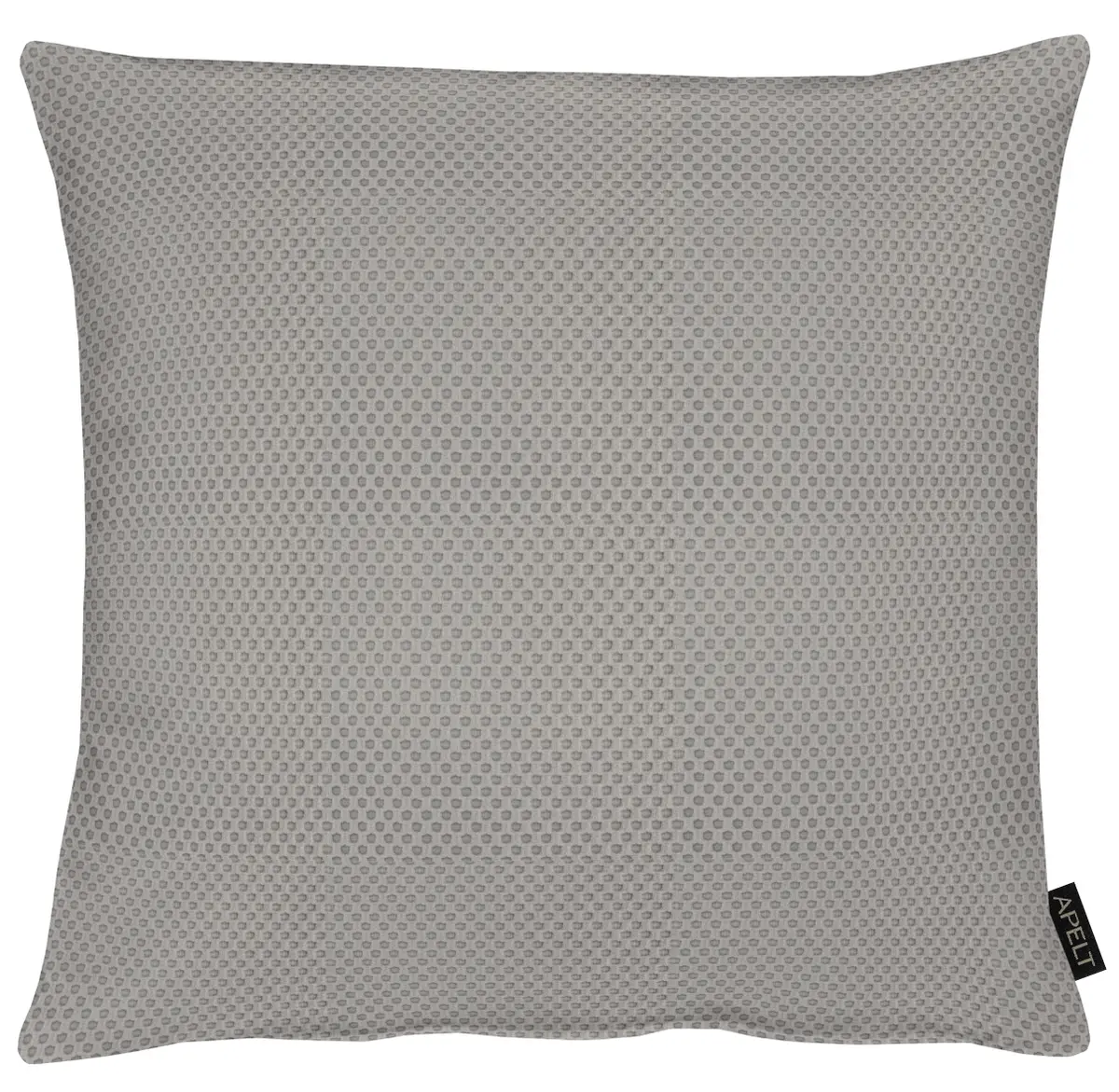 Dekokissen Miles Typ B Grau/Grau 45 x 10cm Strukturstoff | Grau