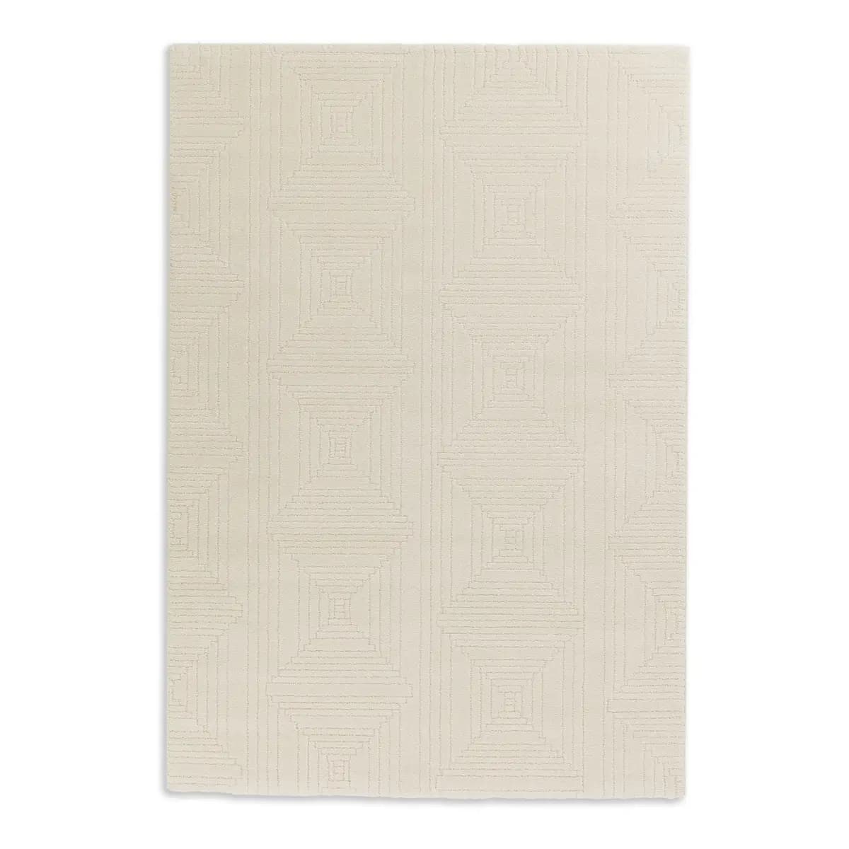 Hochflor Teppich Pure Design Typ B | Beige