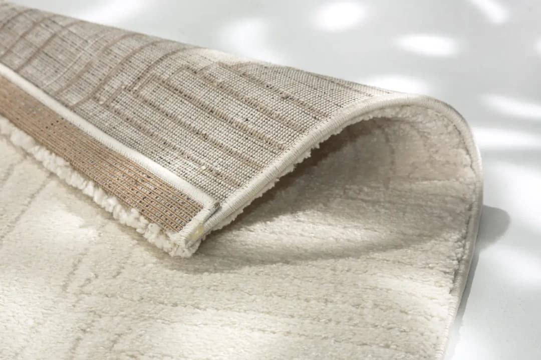 Hochflor Teppich Pure Design Typ B | Beige