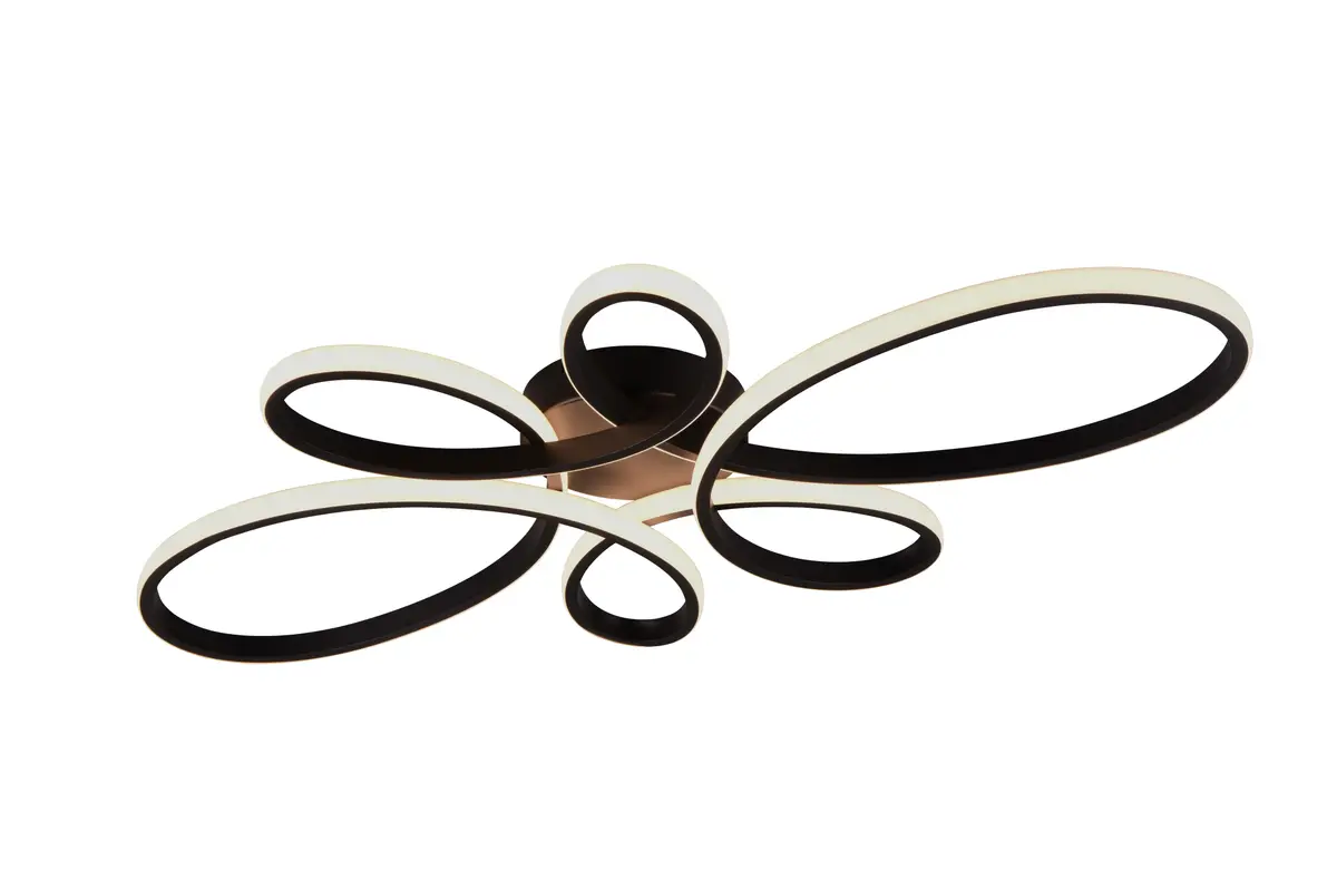 Trio Deckenleuchte Fly Typ B | Schwarz