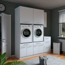 Laundreezy Hauswirtschaftsraum Set K | Weiß