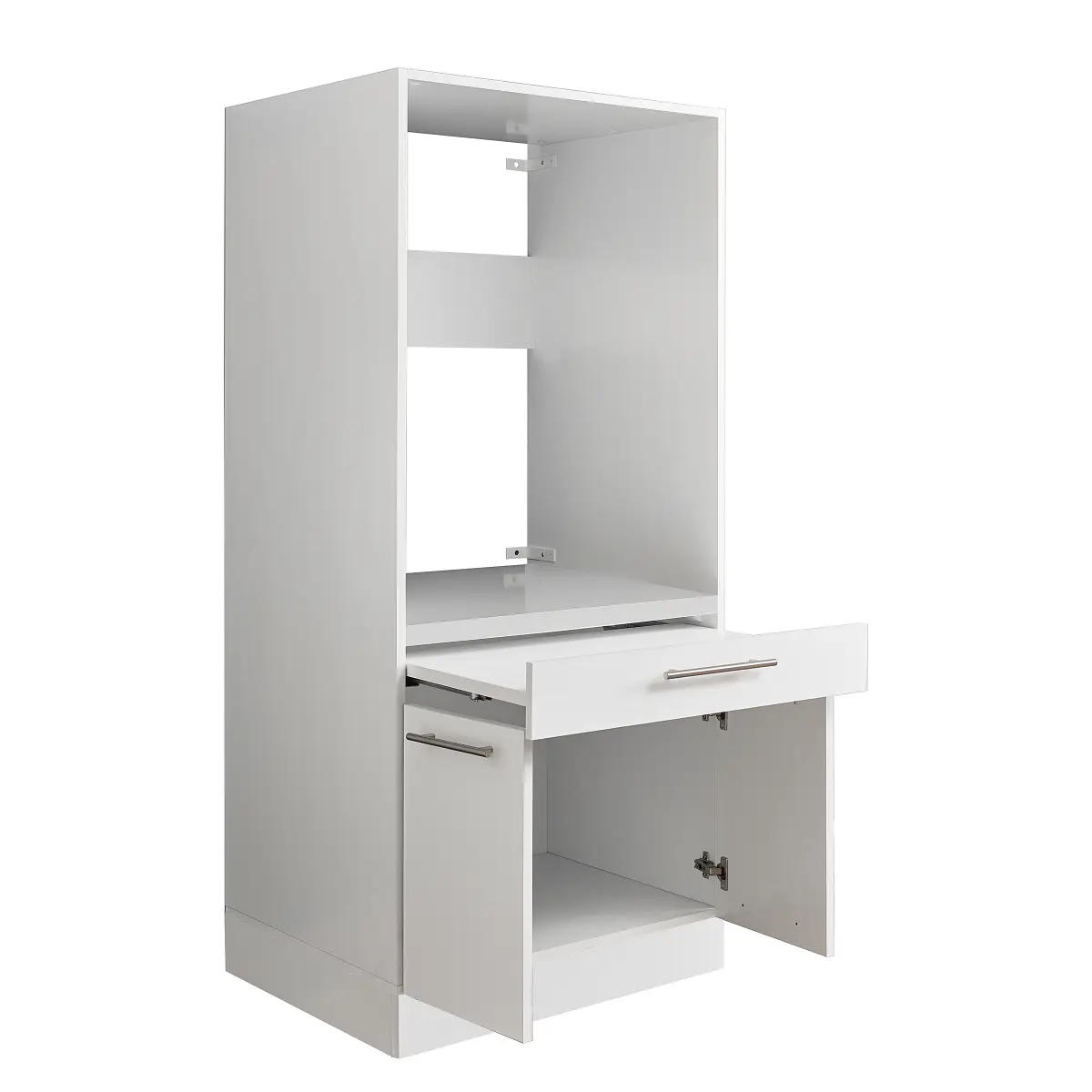 Laundreezy Eck-Hauswirtschaftsraum Set E | Weiß