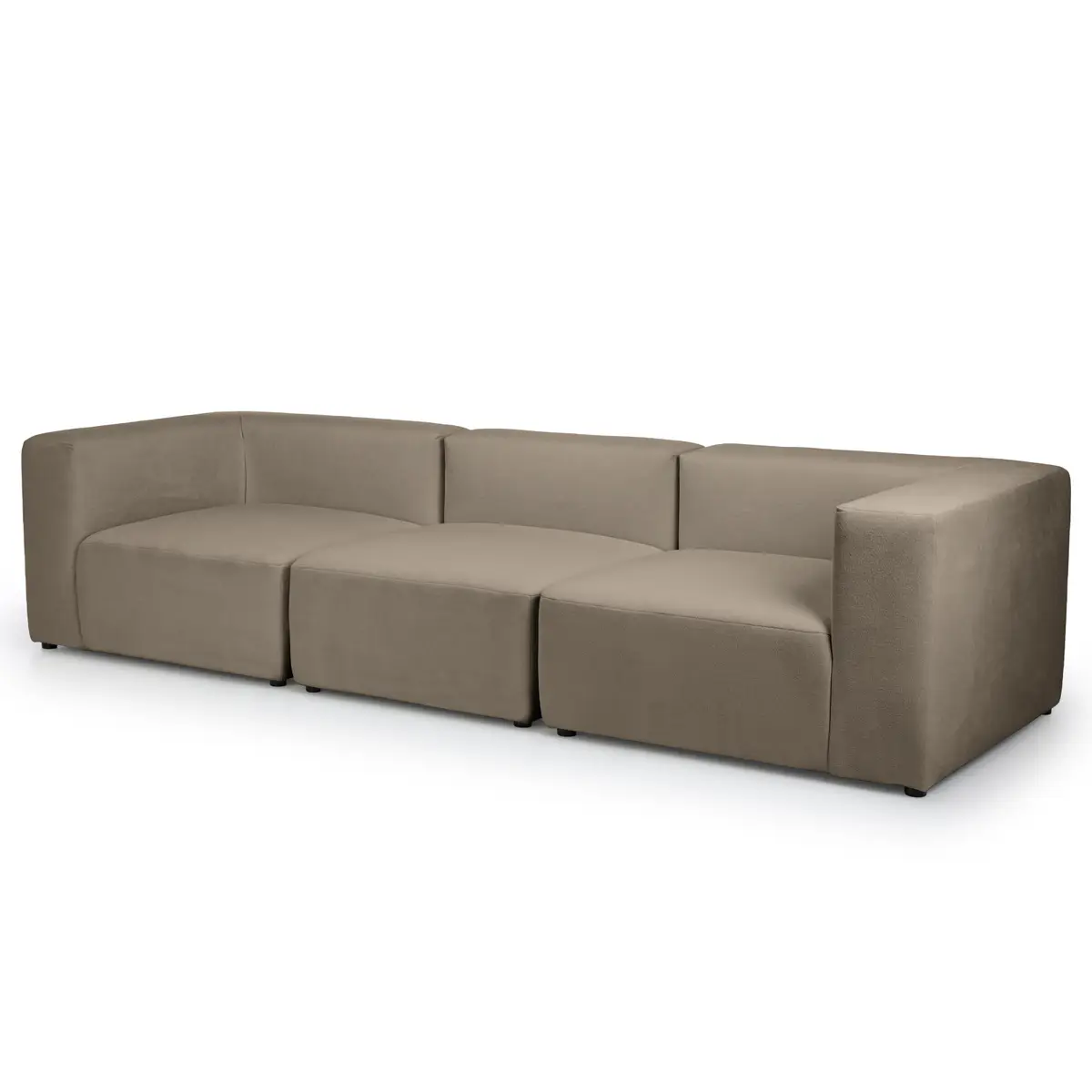 3-Sitzer Sofa Grau Microfaser Sofina | Beige
