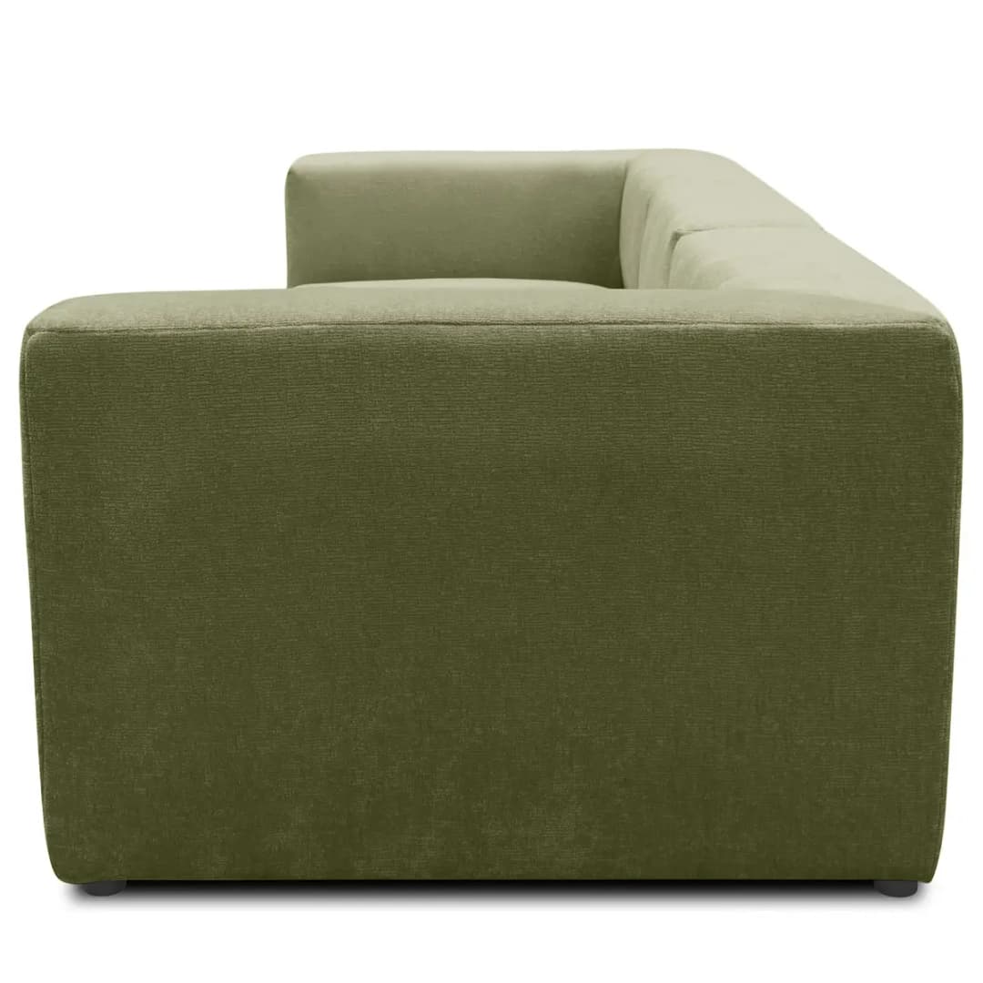 3-Sitzer Sofa Grün Chenille Pelagia | Grün