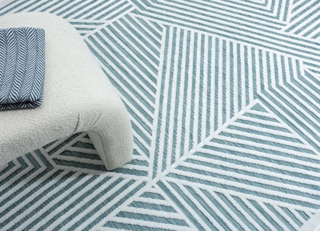 Outdoor-Teppich Casa Typ B | Blau