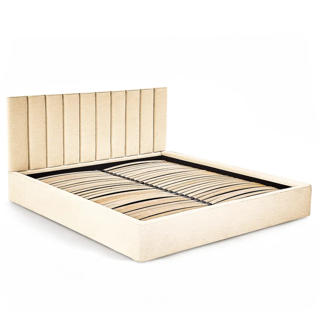 Polsterbett Roselia | Beige