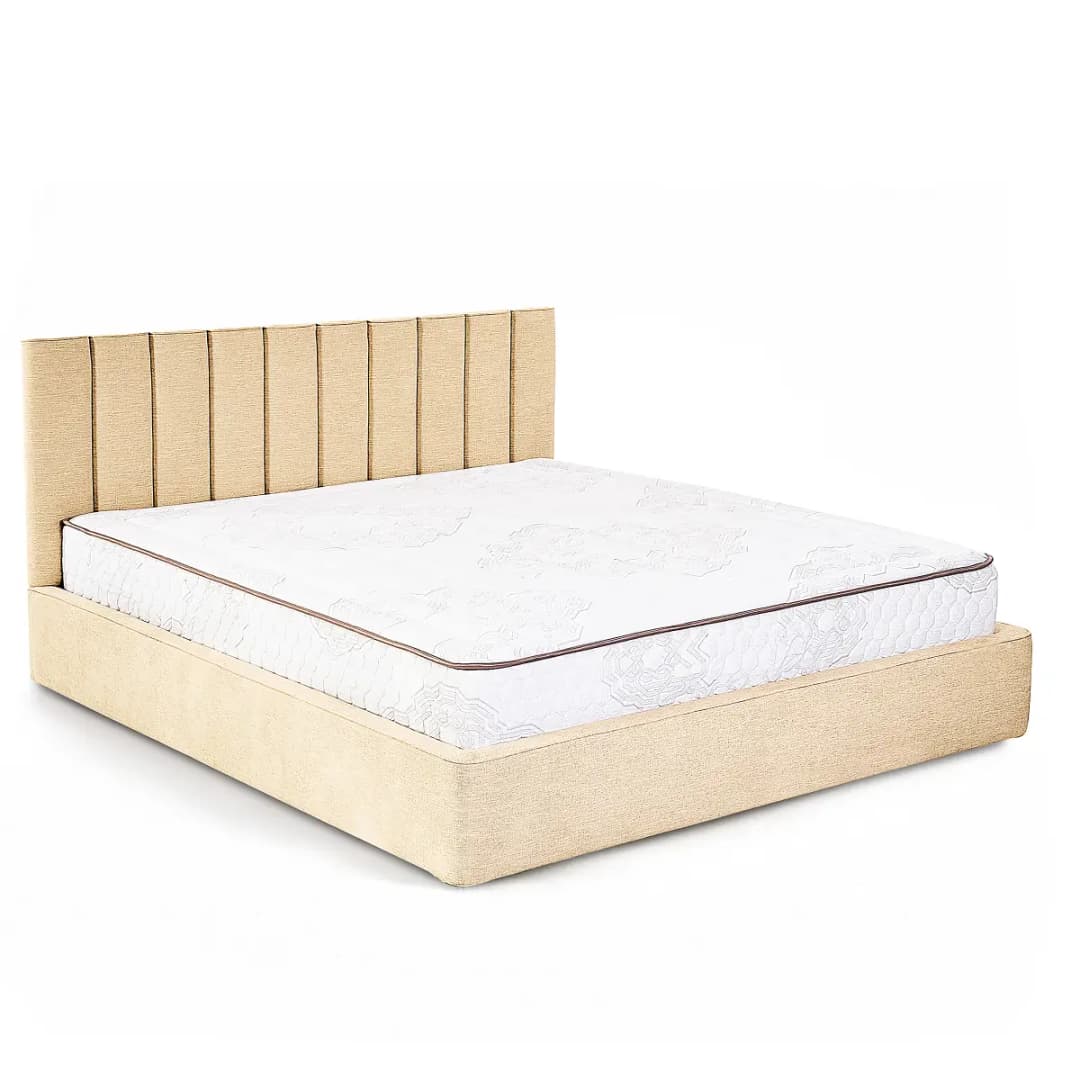 Polsterbett Roselia | Beige