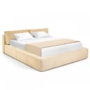 Studio Copenhagen Polsterbett Roselia Beige/Creme 200x200cm | Beige