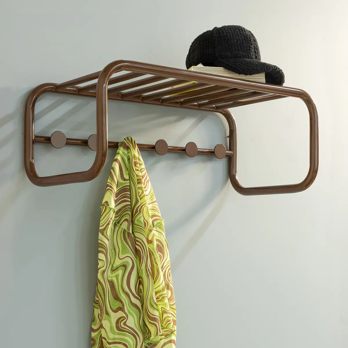 Wandgarderobe | Braun