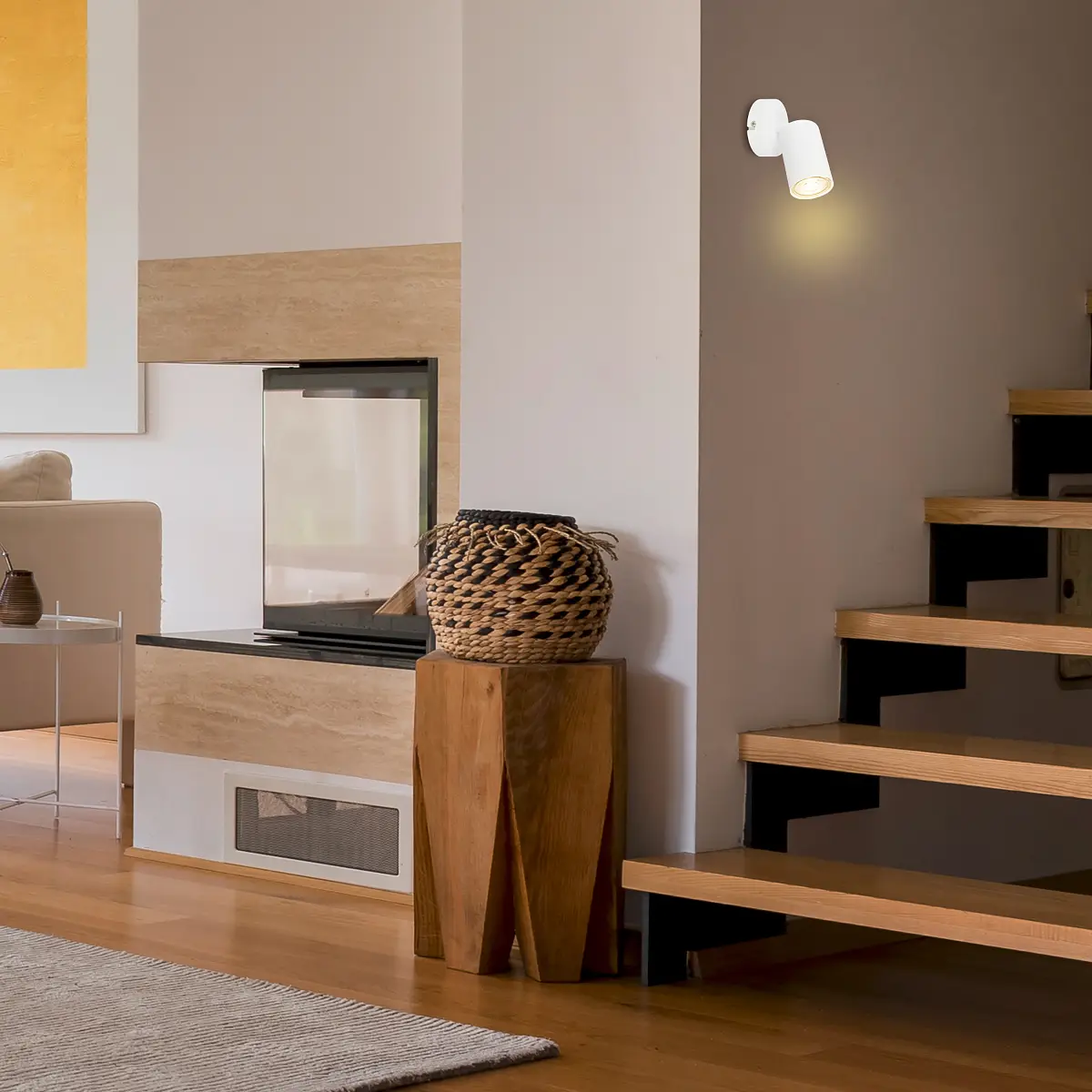 BRILO LED Wandleuchte Spot | Weiß
