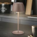 LED Akku Tischleuchte Serina Mini | Braun