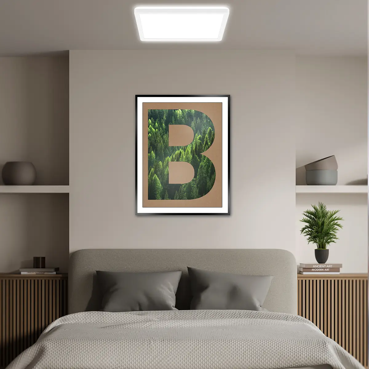 BRILO LED Deckenleuchte Tava Typ A | Weiß