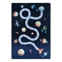 Kinderteppich Play Weltraum | Blau