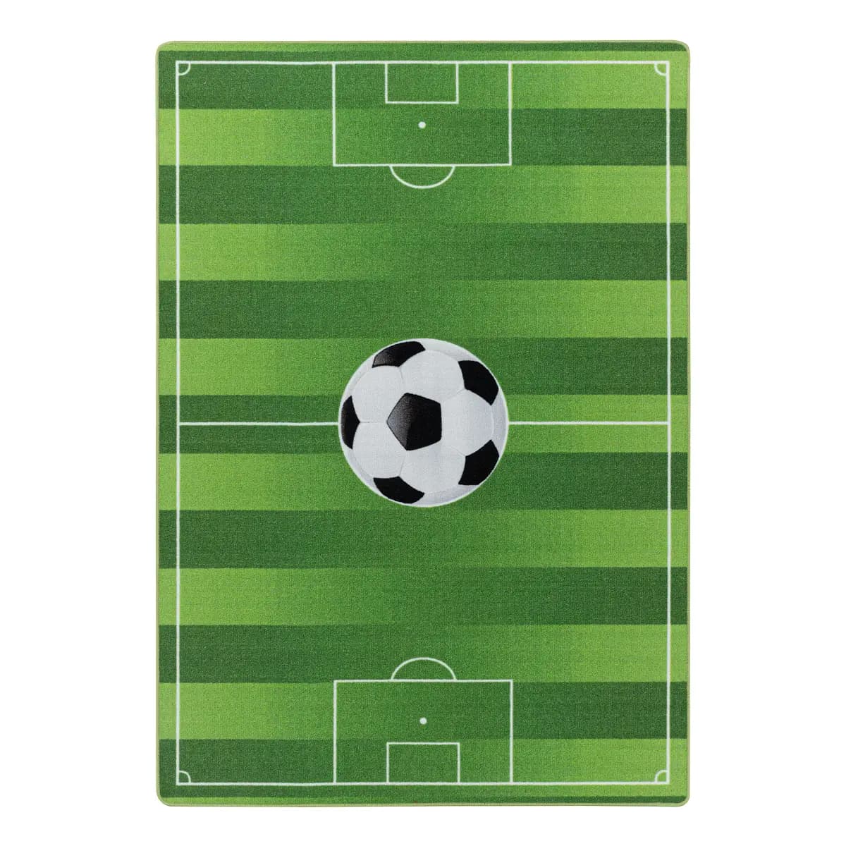 Kinderteppich Play Fußballfeld | Grün