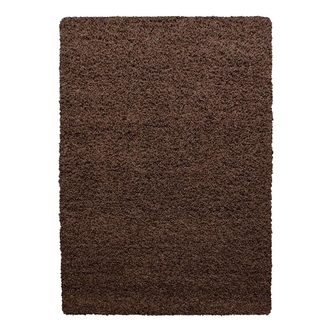 Hochflorteppich Life Typ A 120 x 170cm Braun/Braun | Braun