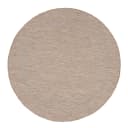 Outdoorteppich rund Beige Polyester Ø 200cm | Beige