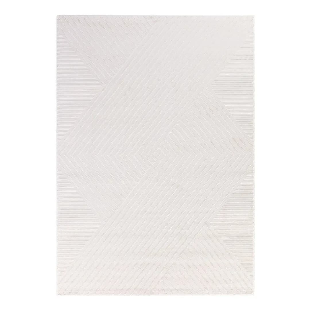 Kurzflorteppich 1115 Beige/Creme 240 x 340cm Polyester | Beige