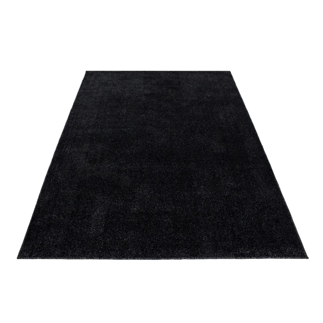 Ayyildiz Kurzflorteppich Ata Schwarz/Anthrazit 200 x 290cm Polyester