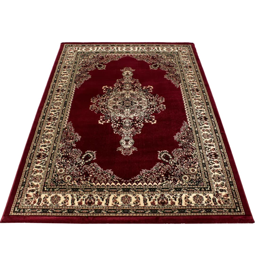 Kurzflorteppich Marrakesh Typ B | Rot