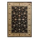 Kurzflorteppich Marrakesh Typ C | Schwarz