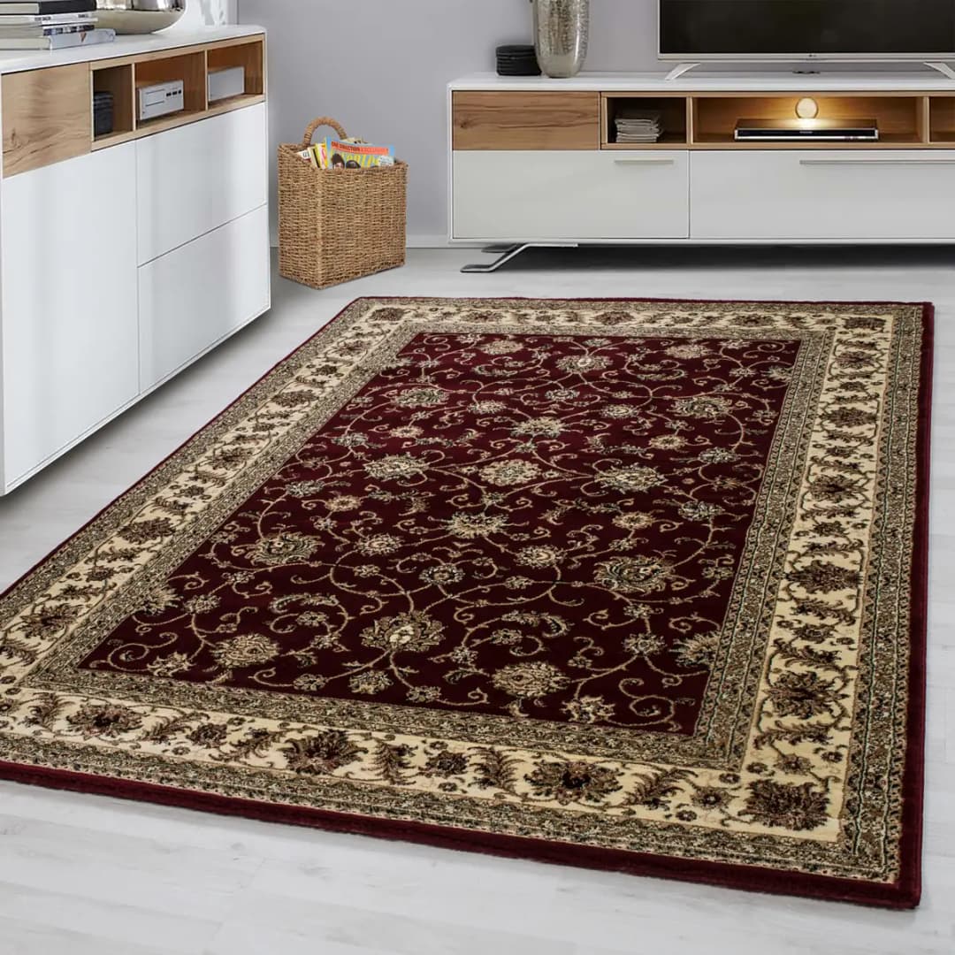 Kurzflorteppich Marrakesh Typ C | Rot