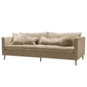 Studio Copenhagen 3-Sitzer Sofa Beige Chenille Wilda | Beige
