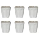 Espressotasse BERGAMO 6er-Set Ø 6cm Weiß | Weiß