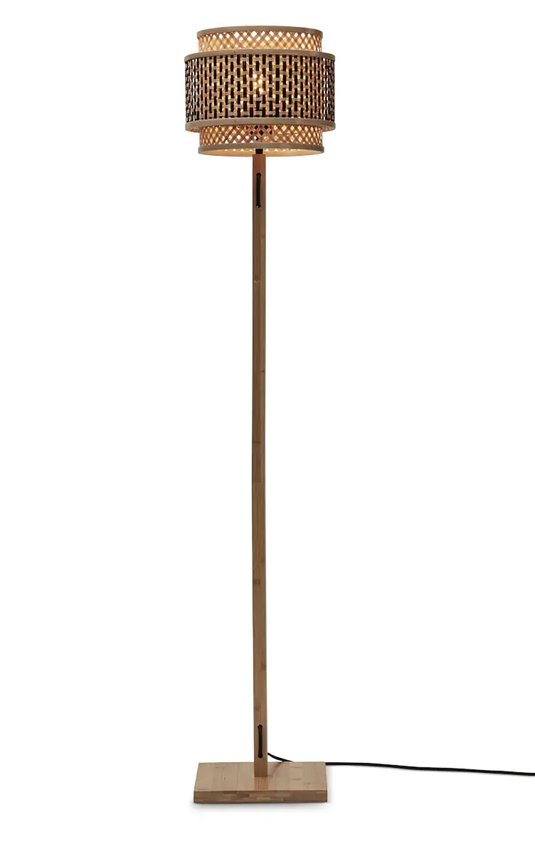 GOOD&MOJO Stehleuchte Bhutan Typ A | Beige