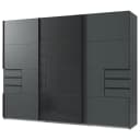 Wimex Schwebetürenschrank Tilburg 270cm Grau/Graphit | Grau