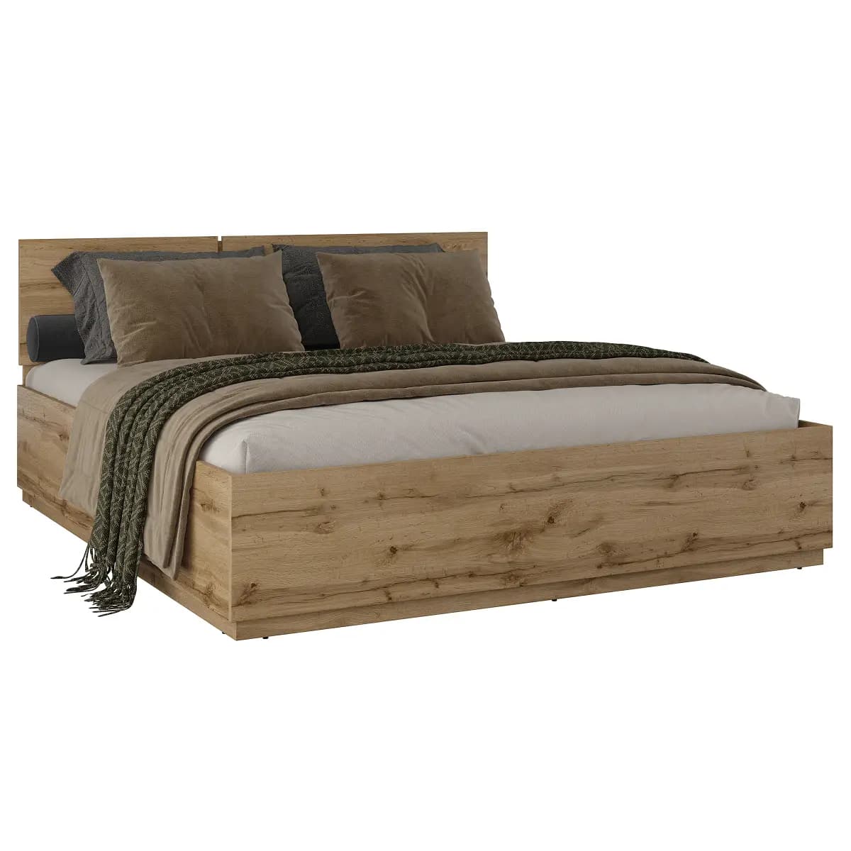 loftscape Bettgestell 180 x 200cm | Holztöne