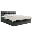 Mørteens Boxbett Sunook 160 x 200cm Strukturstoff Cully Anthrazit