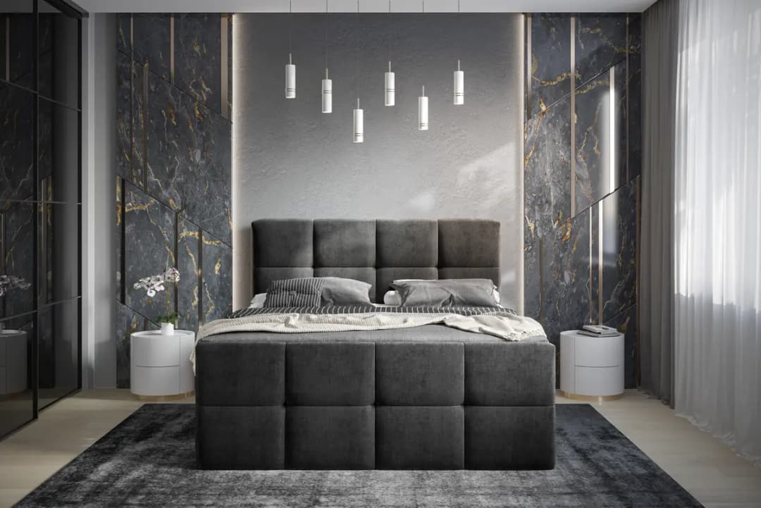 Loftscape Boxbett Robanna | Schwarz