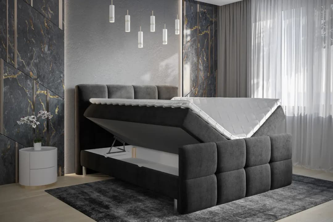 Loftscape Boxbett Robanna | Schwarz