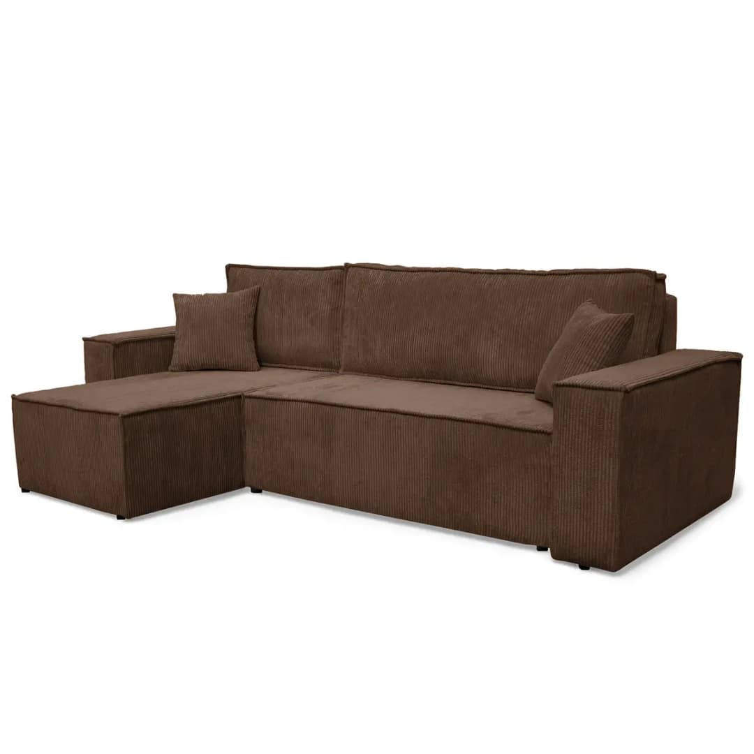 Ecksofa GONDHI | Braun