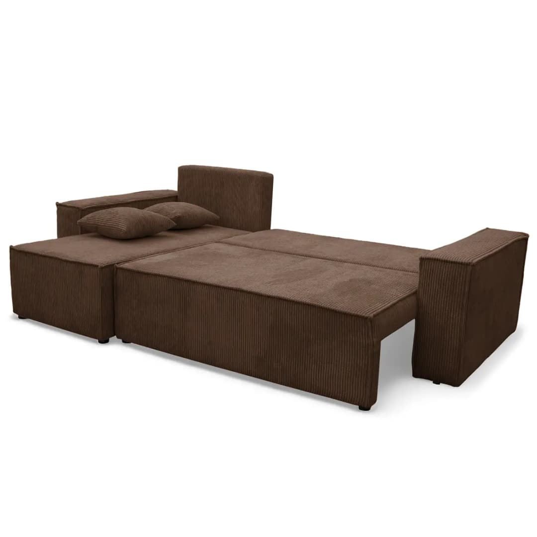 Ecksofa GONDHI | Braun