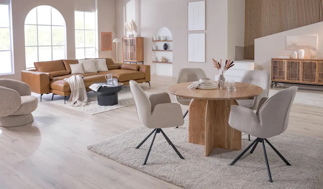 Ecksofa Arelia | Braun