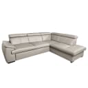 loftscape Ecksofa mit Schlaffunktion Typ A | Grau