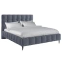 loftscape Polsterbett Bayless mit Bettkasten | Blau