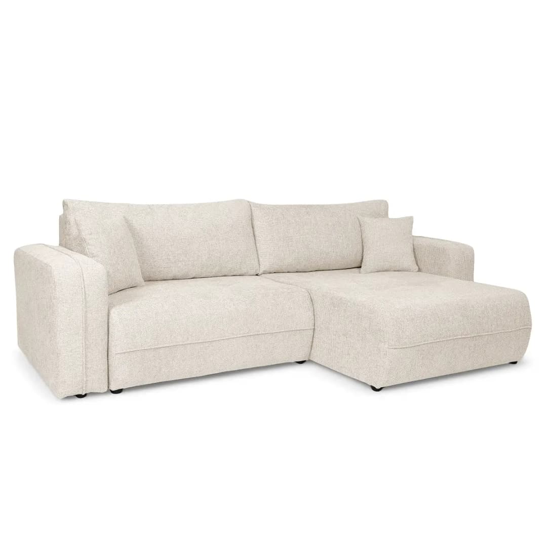 Ecksofa mit Schlaffunktion Leyla | Beige