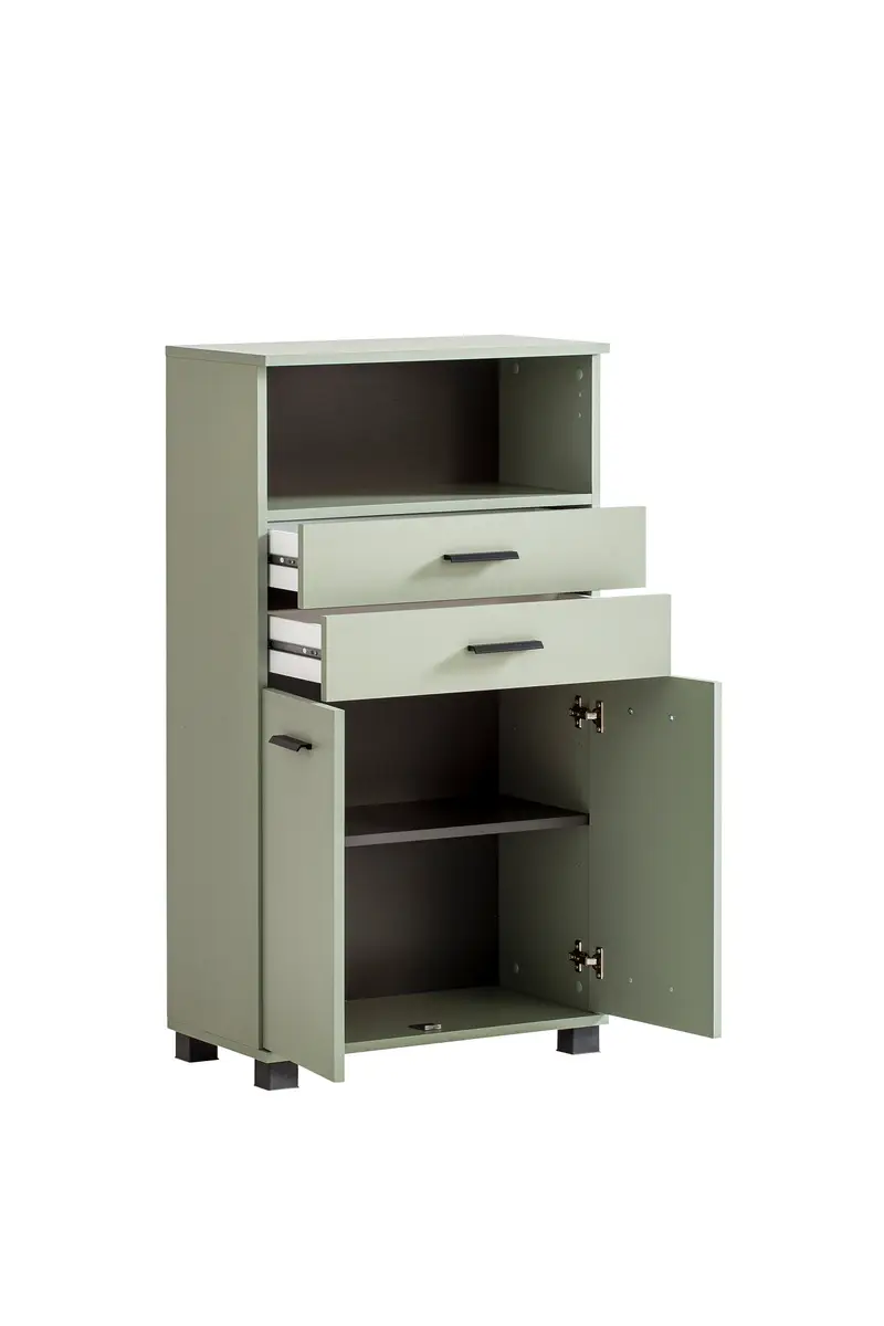 Schildmeyer Midischrank Palermo 60cm Pistaziengrün | Grün