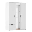 rauch Blue Drehtürenschrank Narai 140cm | Weiß