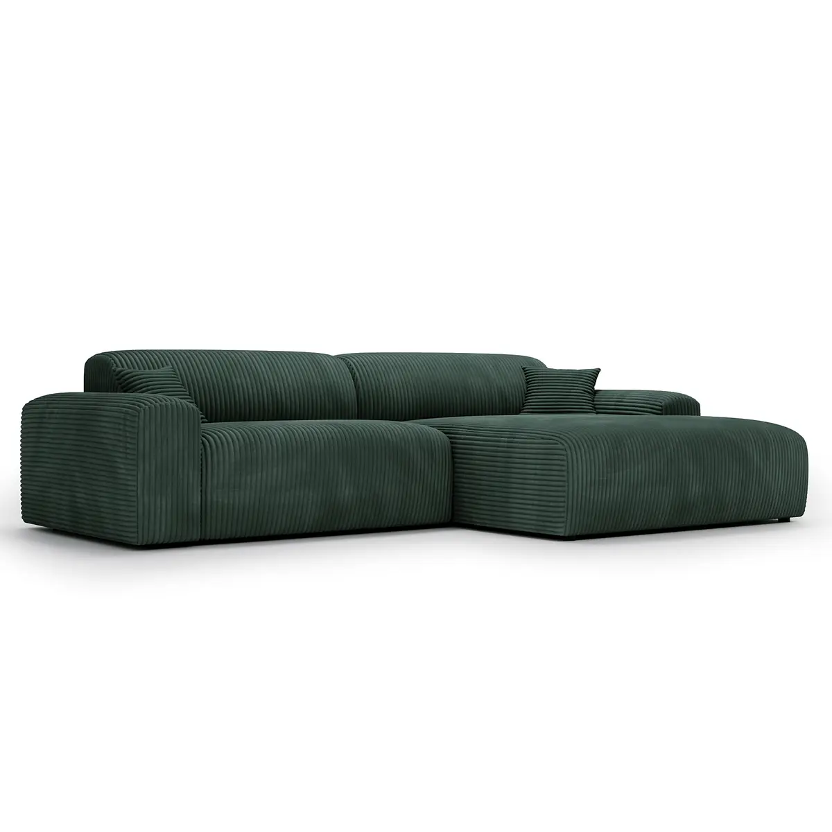 Ecksofa DUPERS | Grün