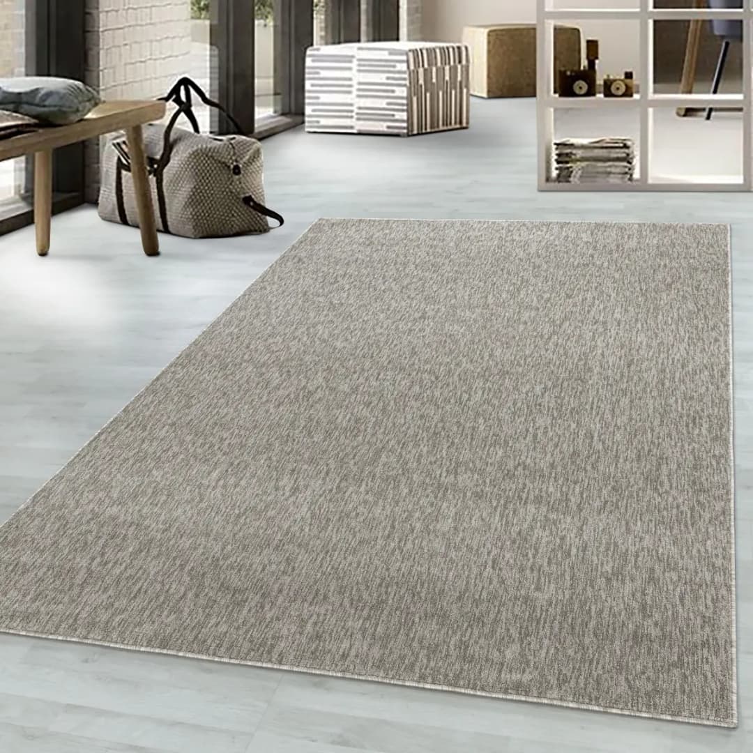 Ayyildiz Kurzflorteppich Nizza Beige/Beige 140 x 200cm | Beige