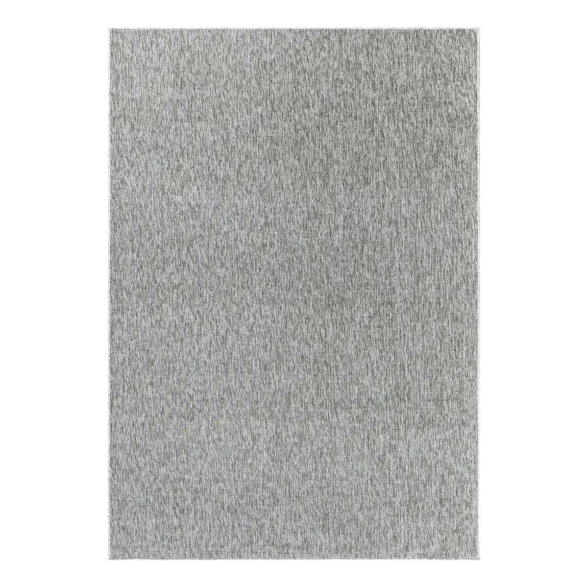 Ayyildiz Kurzflorteppich Nizza Grau/Lichtgrau 240 x 340cm | Grau