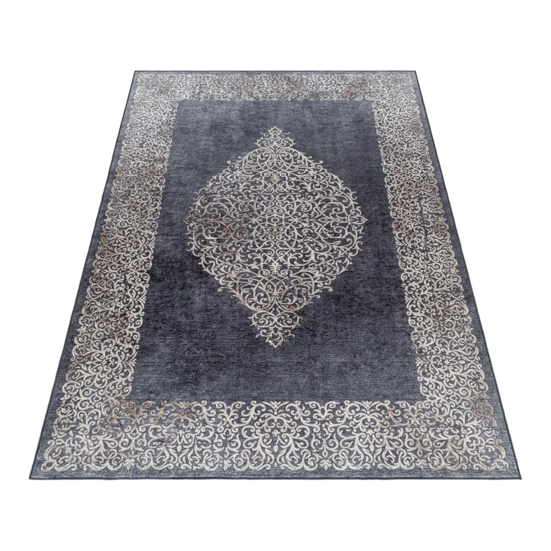Kurzflorteppich Fiesta Typ C | Schwarz