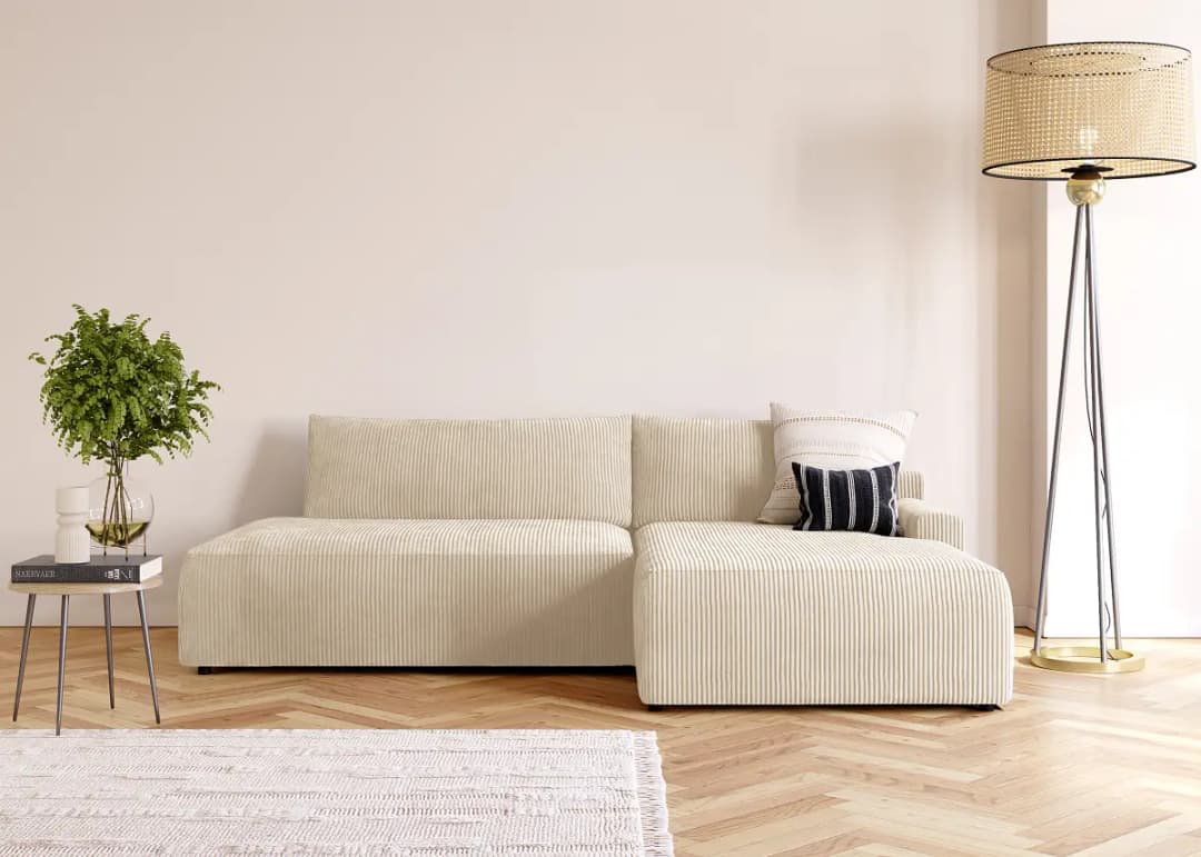 Ecksofa STANZZ | Beige
