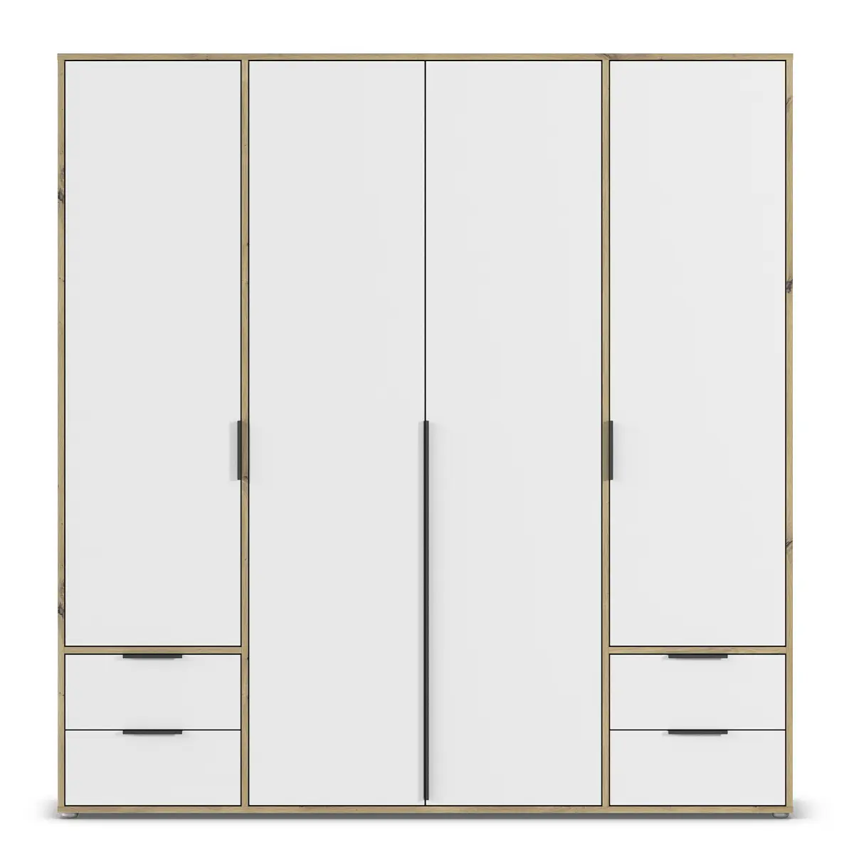 rauch Blue Drehtürenschrank Nagata 187cm | Mehrfarbig