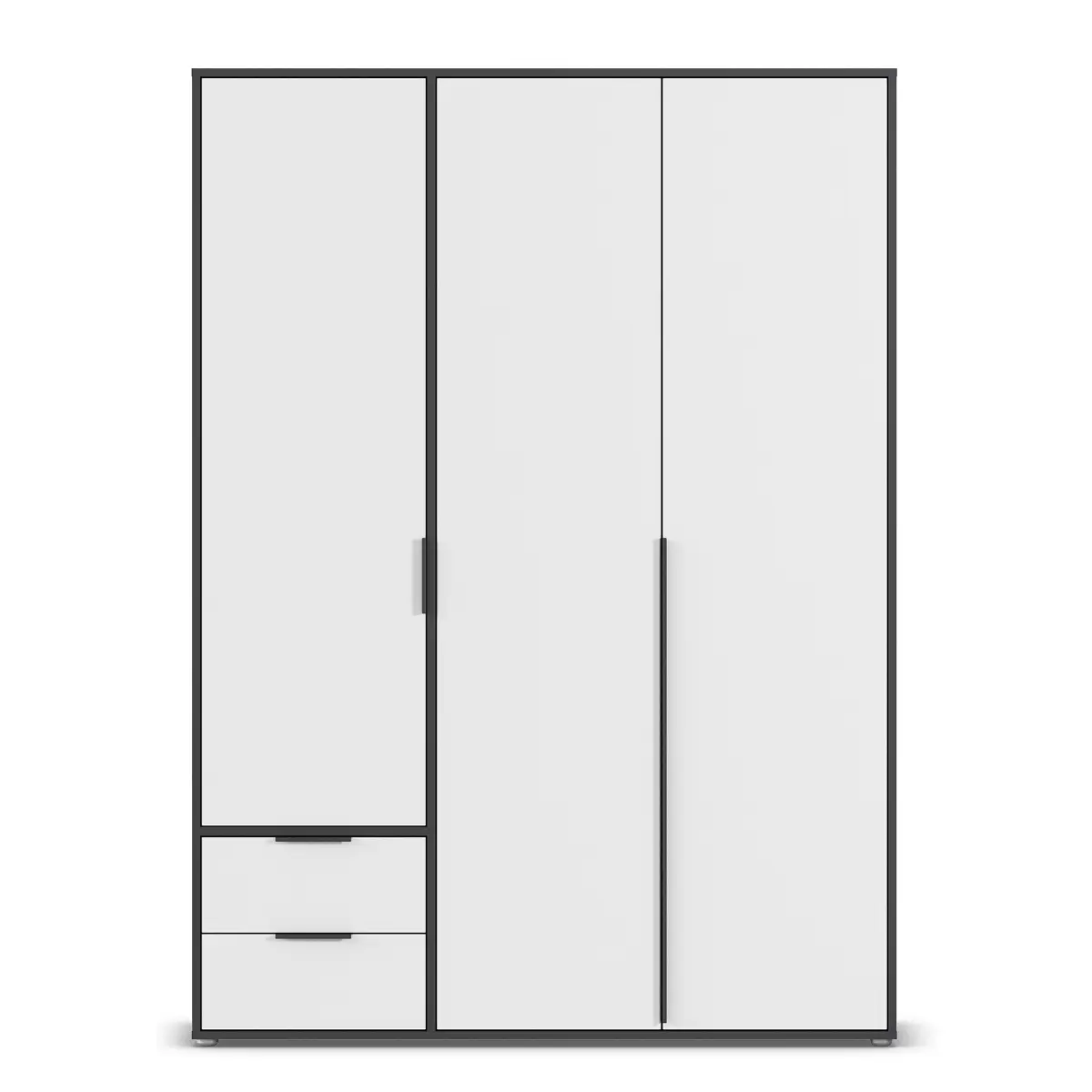rauch Blue Drehtürenschrank Nagata 140cm | Mehrfarbig