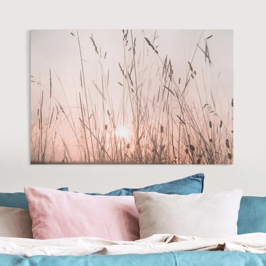 Leinwandbild Ein traumhafter Sommerabend | Mehrfarbig